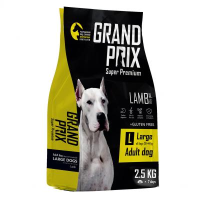 GRAND PRIX Сухой корм для взрослых собак крупных пород с ягненком, 2,5 кг