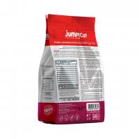 Jump!Cat Trio сухой корм для взрослых кошек и котов три вида мяса говядина, кролик, баранина 0,4 кг
