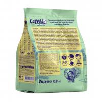 СаtVeld сухой корм для взрослых кошек всех пород с индейкой 0,8 кг