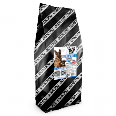 GRAND PRIX СТАРТЕР Корм сухой полнорационный для щенков всех пород в период отъема от матери и до 2-х месяцев 10 кг